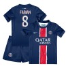 Maillot de Supporter Paris Saint-Germain Fabian Ruiz 8 Domicile 2024-25 Pour Enfant